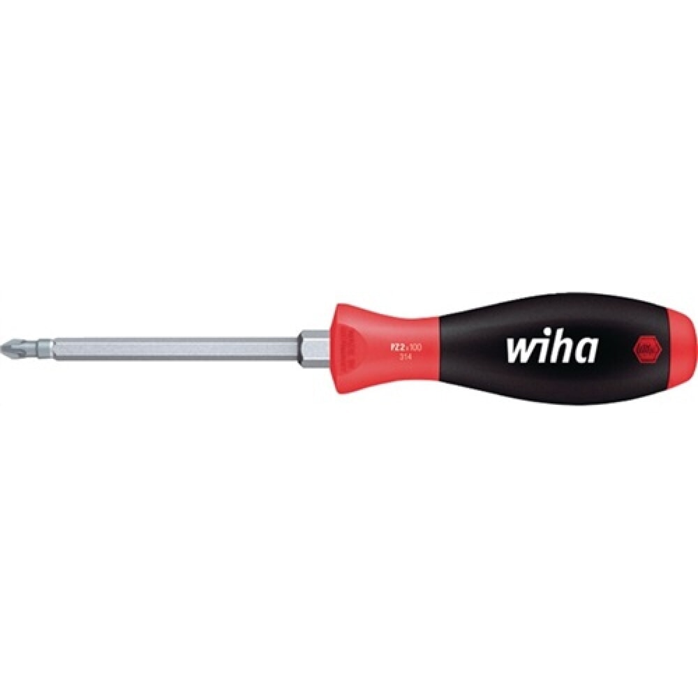 Schraubendreher PZD Gr. 1x5x80mm Ges.-L.186mm 6KT-Klinge/Ansatz Mehrkomp.-Griff