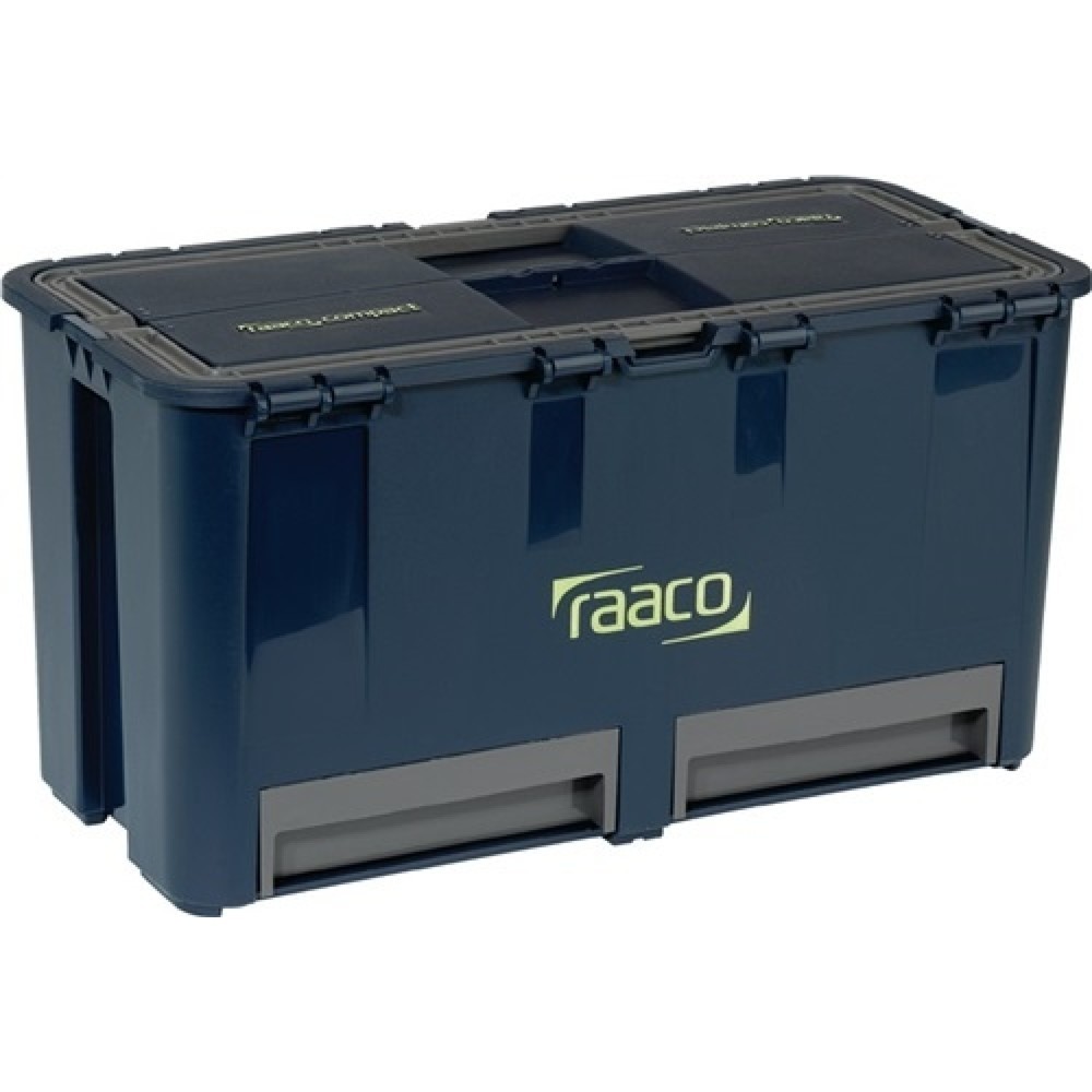 Werkzeugkoffer Compact 27 B474xT239xH250mm 6 Einst.fächer PP raaco