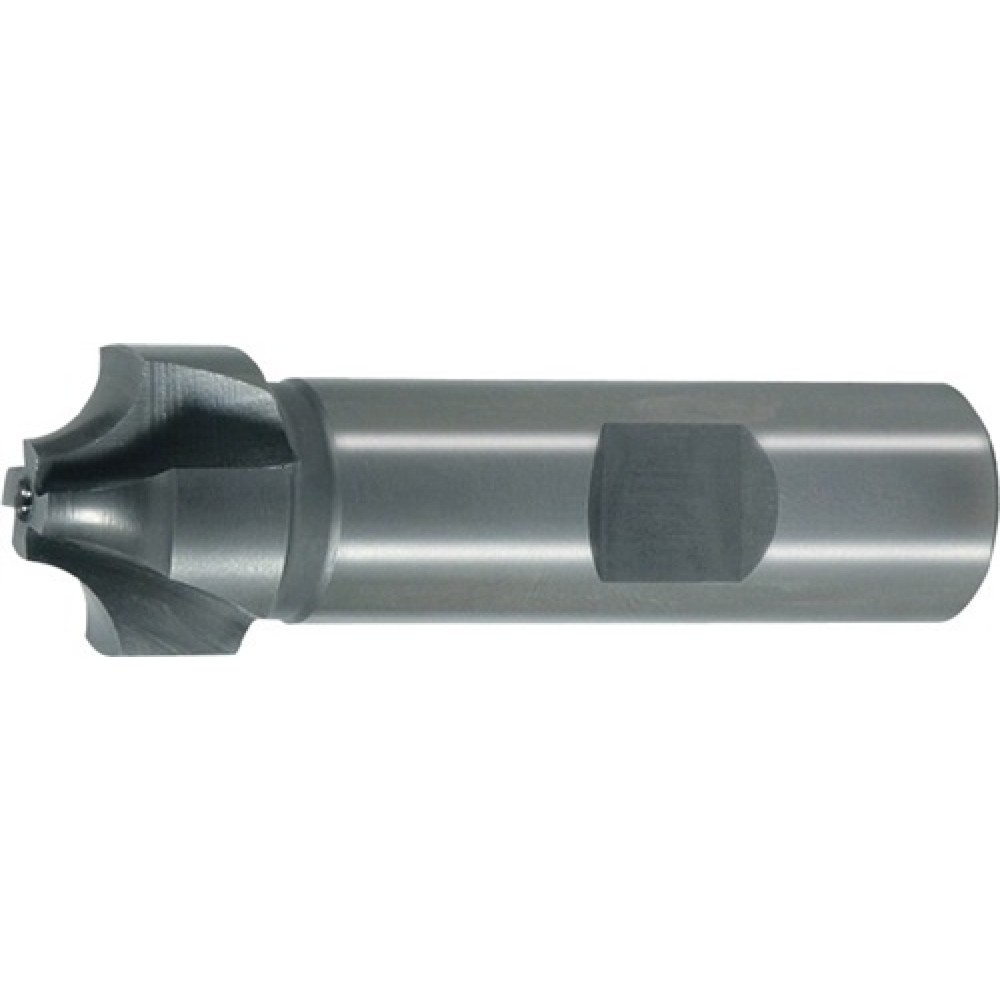 Viertelkreisprofilfräser DIN 6518B Typ N R.3,5mm D.13mm HSS-Co Z.4 konkav