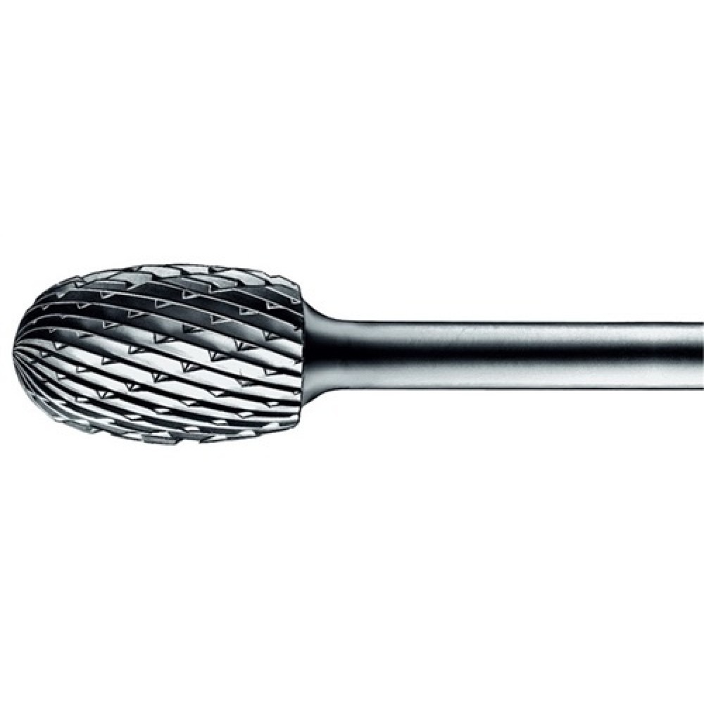 Frässtift Form TRE D.10mm Kopf-L.16mm Schaft-D.6mm HM Verz.3 Plus PFERD
