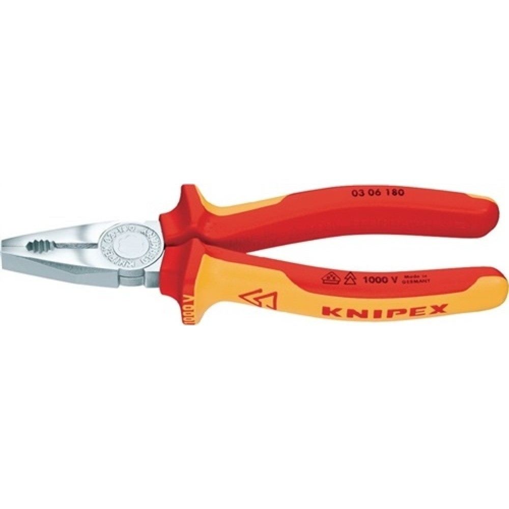 Kombizange L.200mm verchr.2K-Hülle VDE KNIPEX