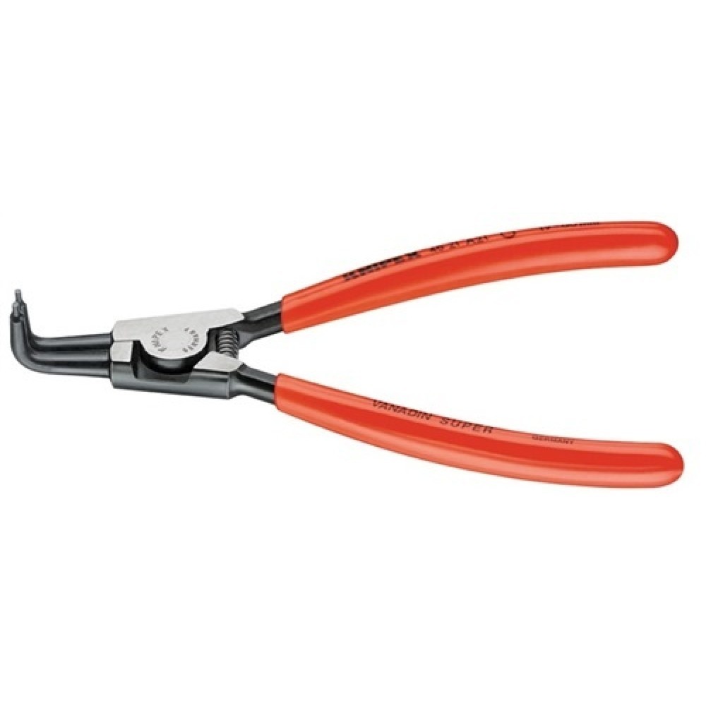 Aussensicherungsringzange A 21 f.Wellen D.19-60mm 90Grad gew.pol.L.170mm KNIPEX