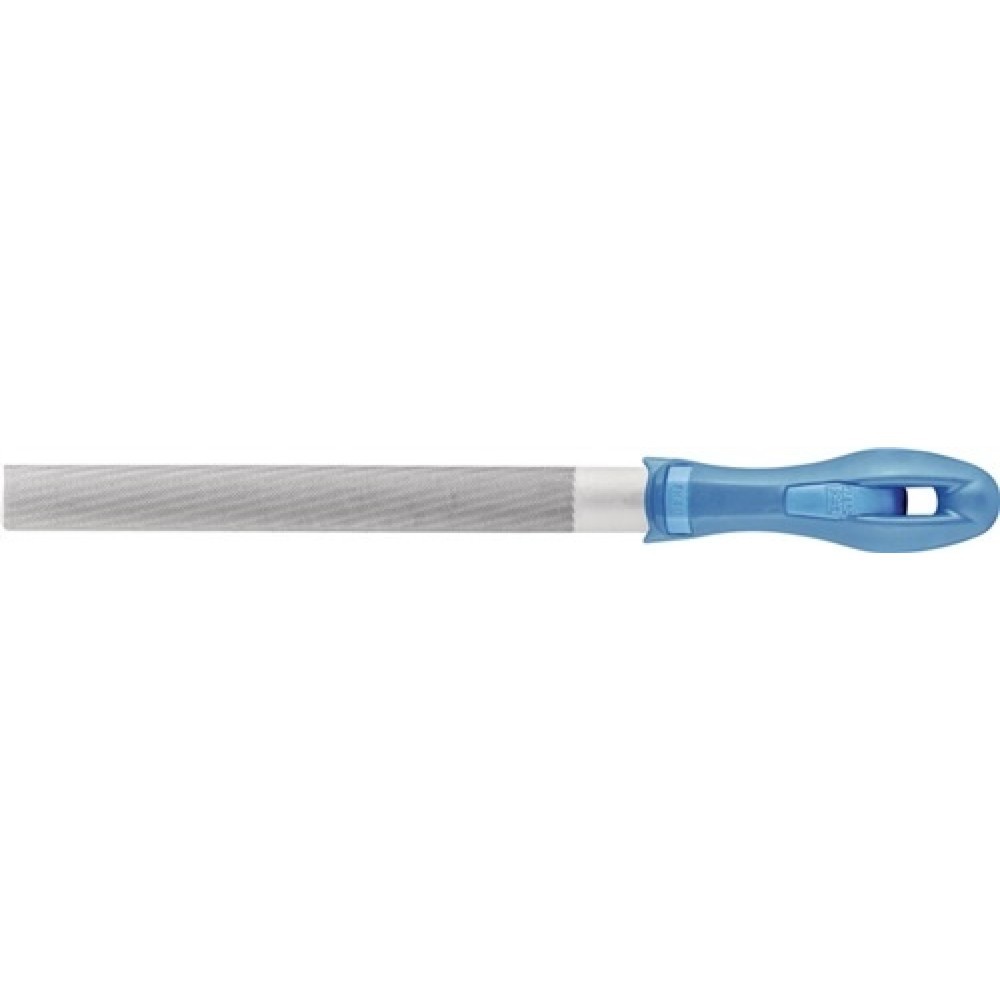 Werkstattfeile DIN 7261 L.200mm Q.20x6mm Hieb 2 Halbrund 2K-Ergo PFERD