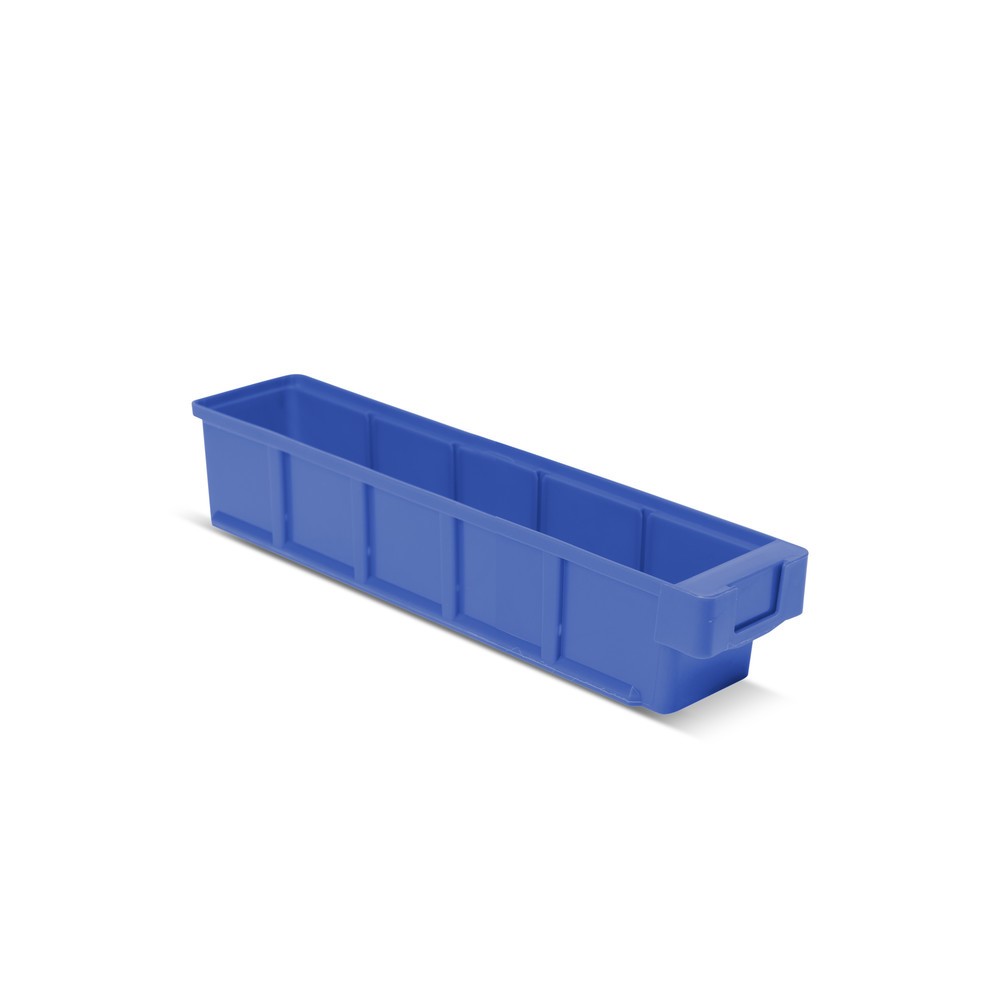 Regalkästen ohne Sichtöffnung, BxT 93 x 400 mm, blau