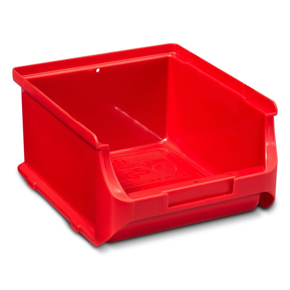 Allit Sichtlagerkasten, HxBxT 82 x 137 x 160 mm, rot