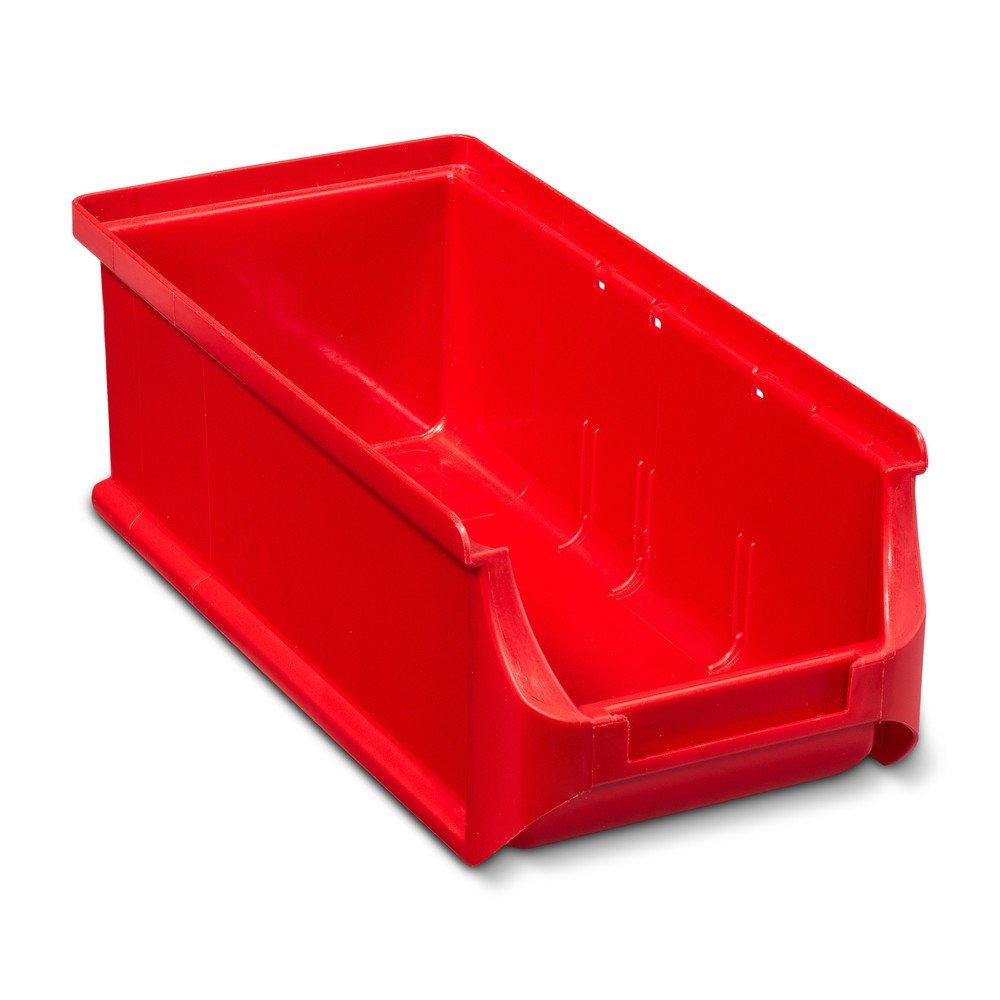 Allit Sichtlagerkasten, HxBxT 75 x 102 x 215 mm, rot