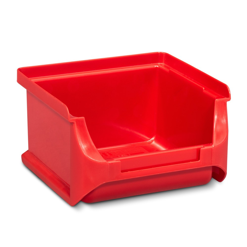Allit Sichtlagerkasten, HxBxT 60 x 102 x 100 mm, rot