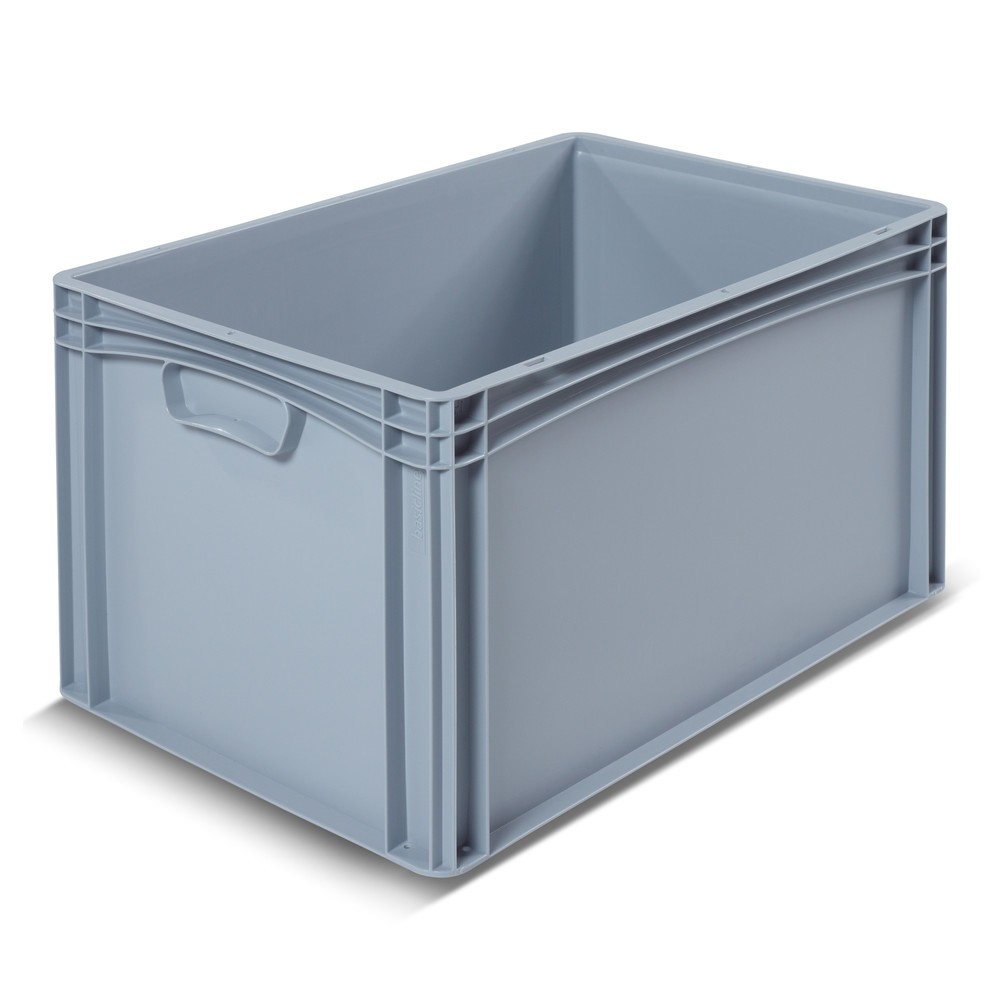 Alpha Eurobox aus PP mit geschlossenen Wänden, 64,5 Liter, HxBxT 320 x 600 x 400 mm