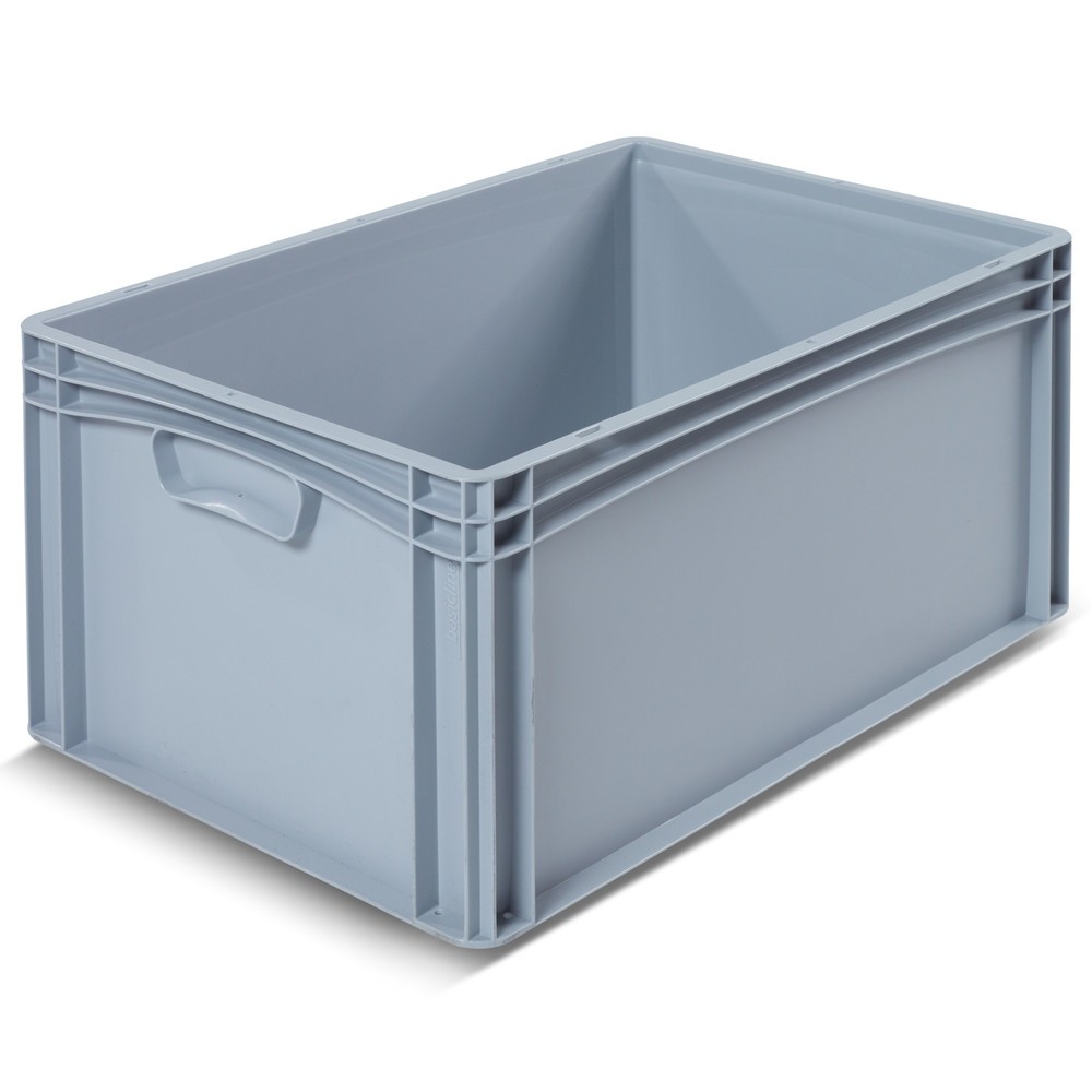Alpha Eurobox aus PP mit geschlossenen Wänden, 54,4 Liter, HxBxT 270 x 600 x 400 mm