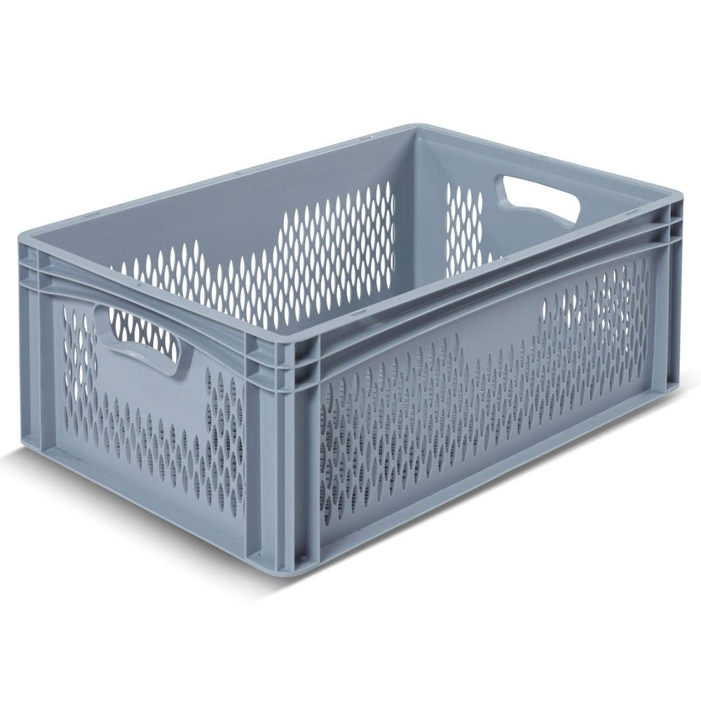 Alpha Eurobox aus PP mit durchbrochenen Wänden, 44,2 Liter, HxBxT 220 x 600 x 400 mm