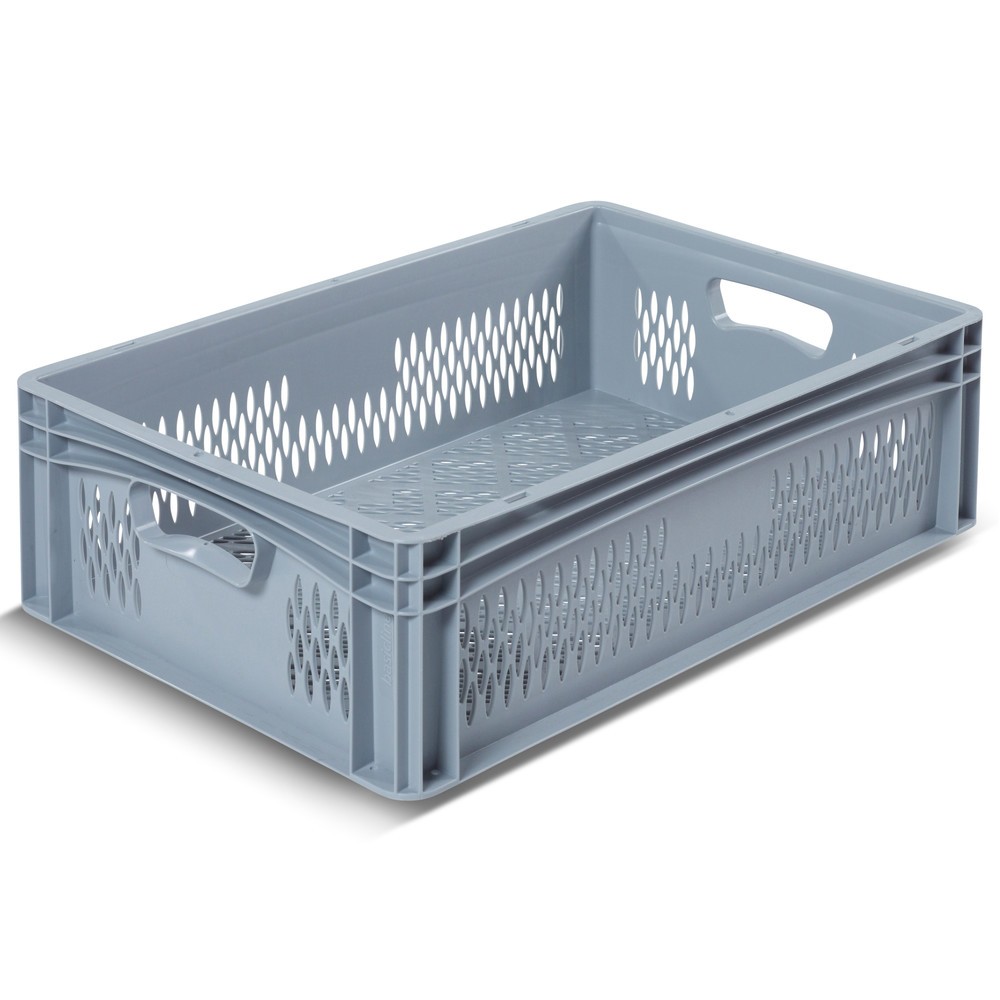 Alpha Eurobox aus PP mit durchbrochenen Wänden, 35,6 Liter, HxBxT 170 x 600 x 400 mm