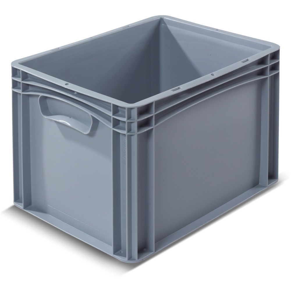 Alpha Eurobox aus PP mit geschlossenen Wänden, 25,6 Liter, HxBxT 270 x 400 x 300 mm