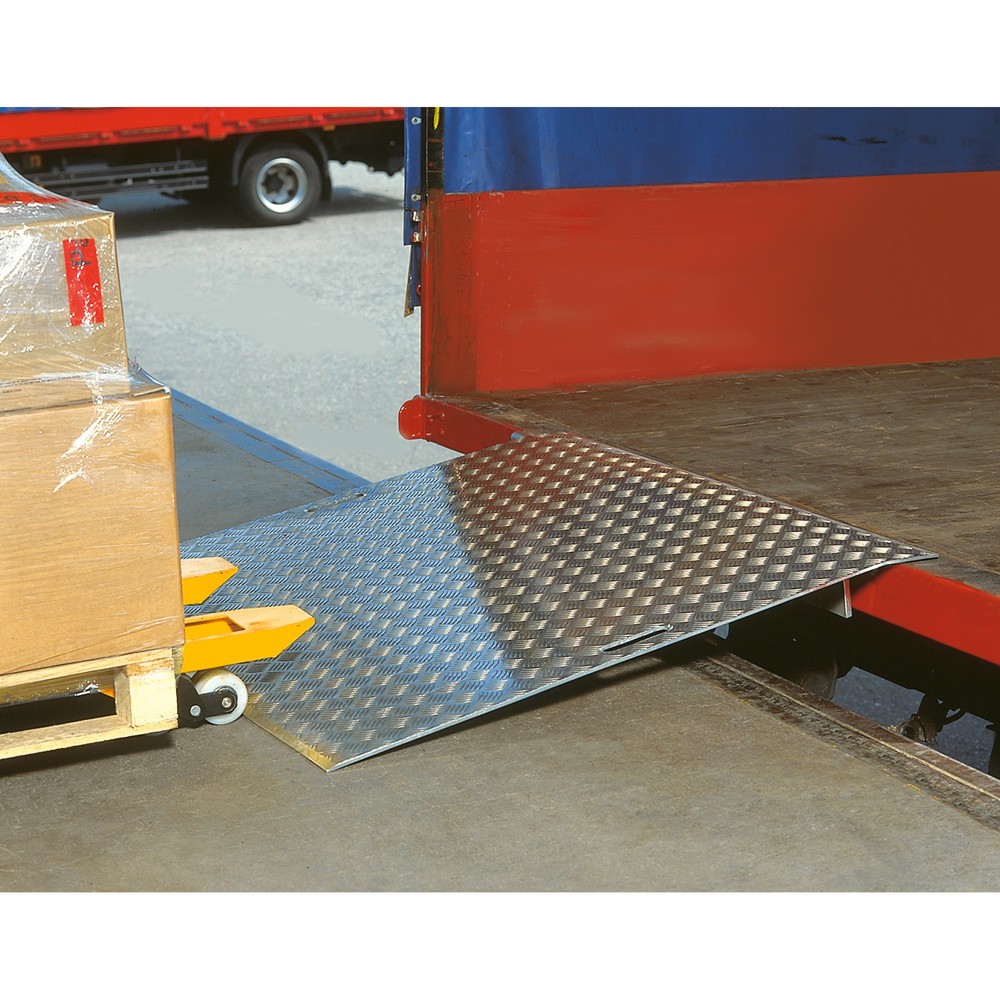 Altec Verladebrücke AWB, rutschsicher, mobile Ausführung, TK 1.200 kg, BxL 1.250 x 1.200 mm
