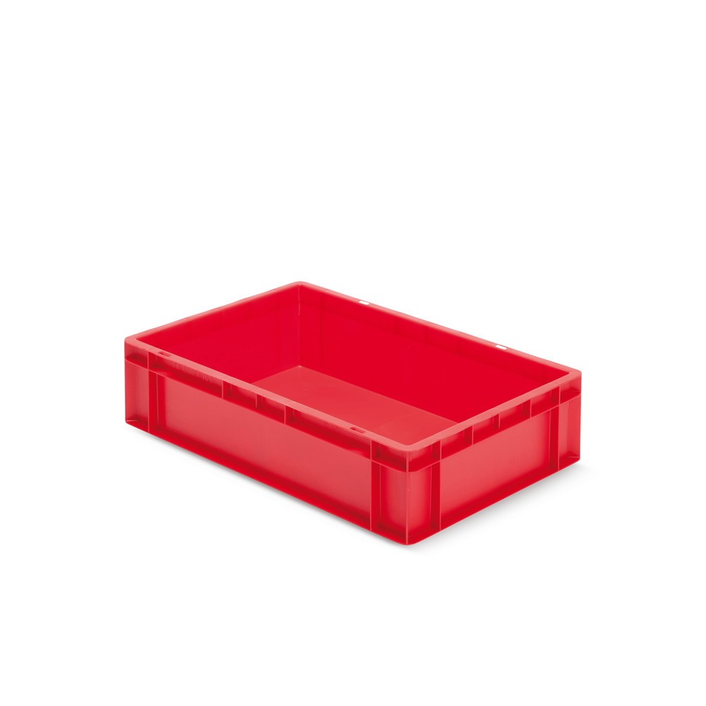 Eurobox, Wände + Boden geschlossen, 26 Liter, rot