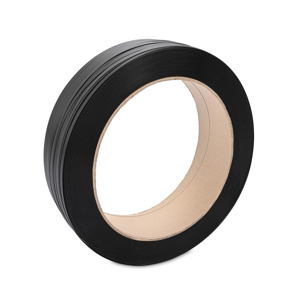 HEMMDAL PP-Umreifungsband, gewaffelt, Kern-Ø 406 mm, hohe Zugfestigkeit, 16 mm x 1.300 m pro Rolle, Stärke 0,80 mm