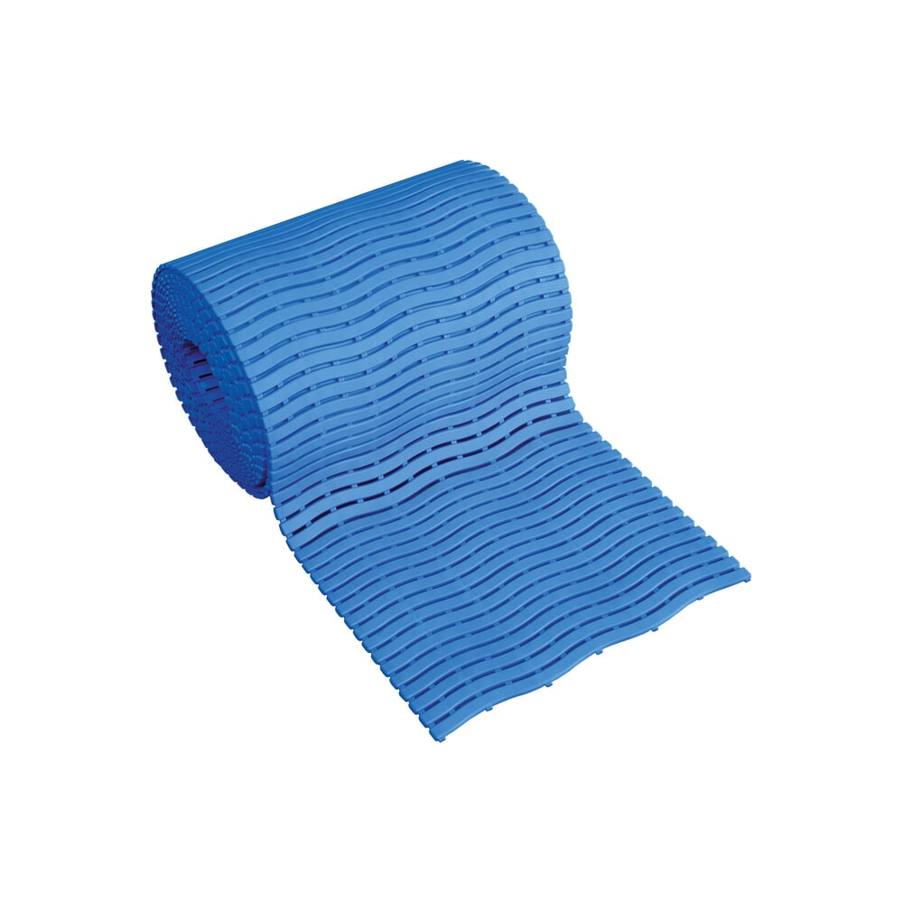 Miltex Gittermatte Yoga Spa Basic, PE, Rolle, Breite 600 mm, blau