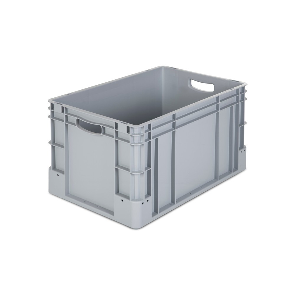 Alpha Eurobox Premium aus PP mit geschlossenen Wänden, HxBxT 320 x 600 x 400 mm, grau