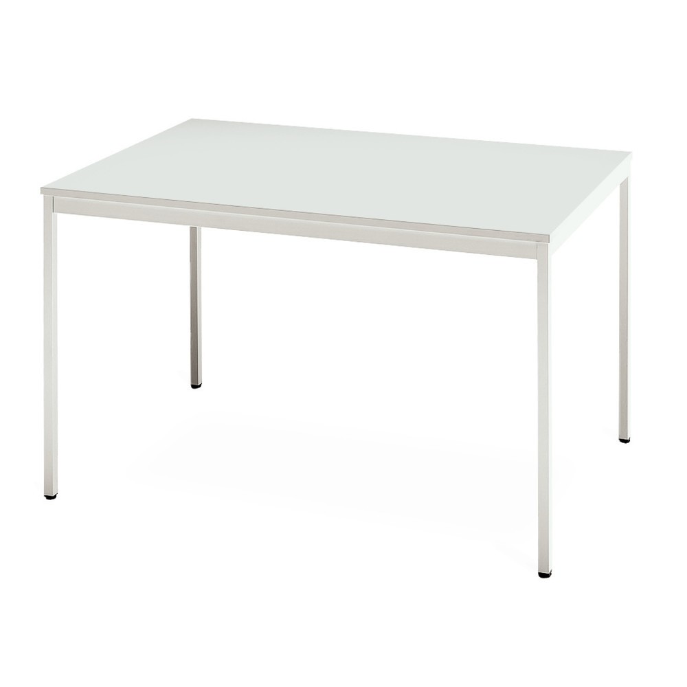 Hammerbacher Konferenztisch Klassik, Quadratrohr, BxT 1.200 x 800 mm, Buche