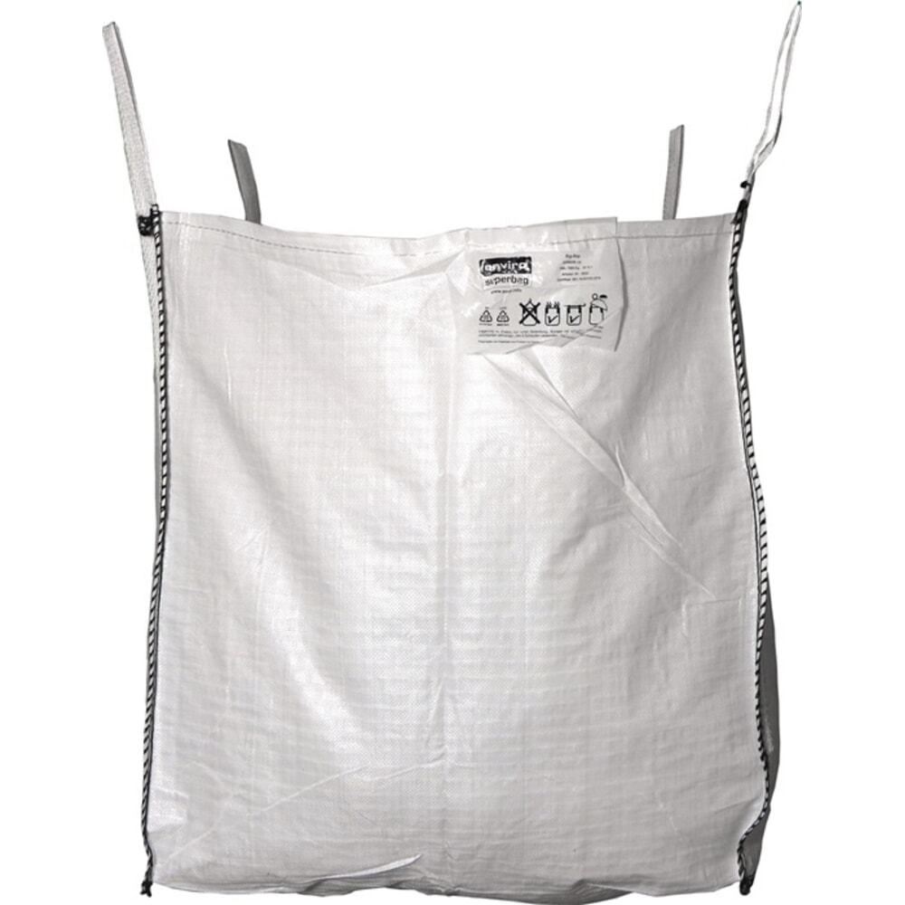 ASUP Transportsack Big Bag, oben offen, Tragkraft 1000 kg, HxBxL 600 mm x 600 mm x 600 mm