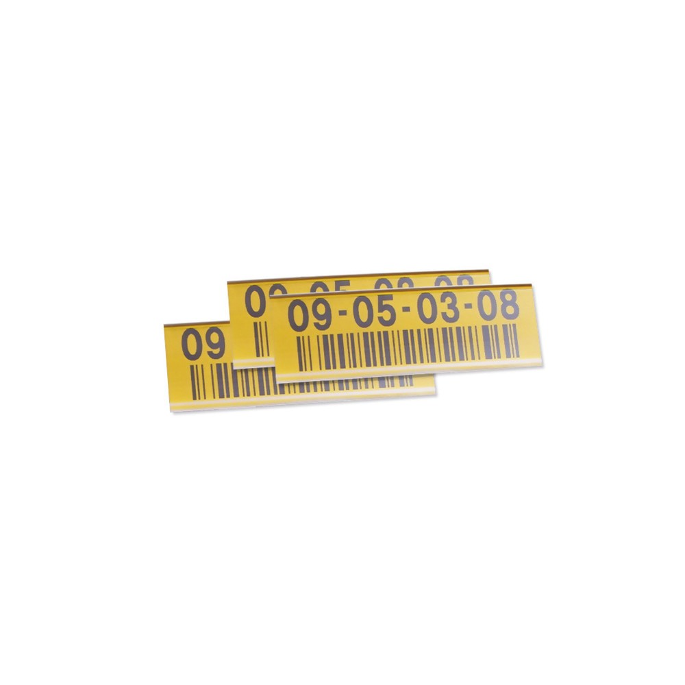 Etikettenhalter, magnetisch, HxB 33 x 100 mm, transparent
