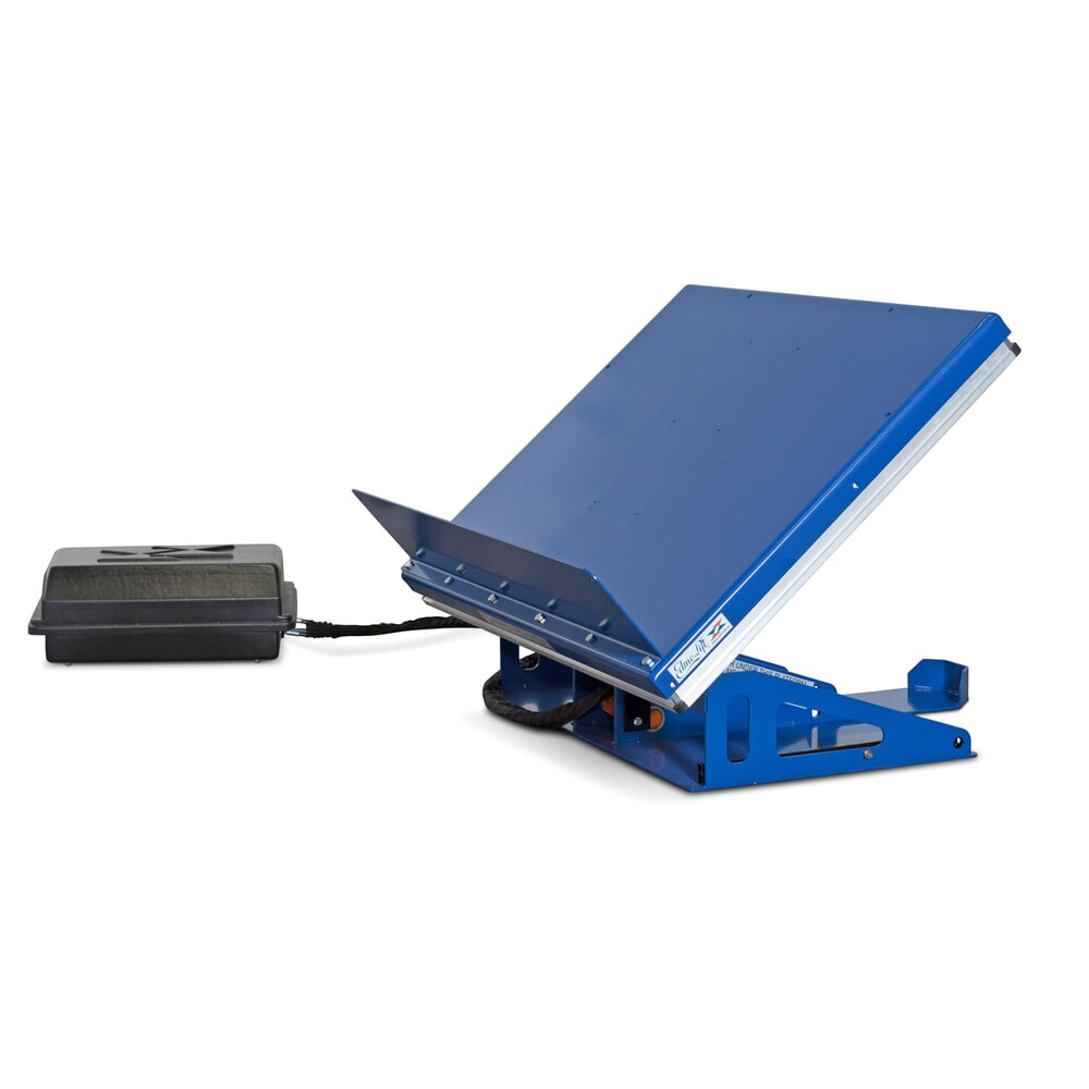 EdmoLift® Hub-Neigegerät mit geschlossener Plattform, Hub 235 550 mm, TK 750 kg