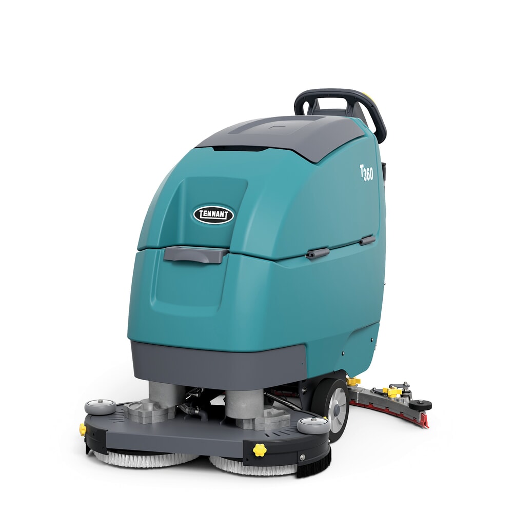 Tennant® Handgeführte Scheuersaugmaschine T360, magnetischer Bürstenwechsel