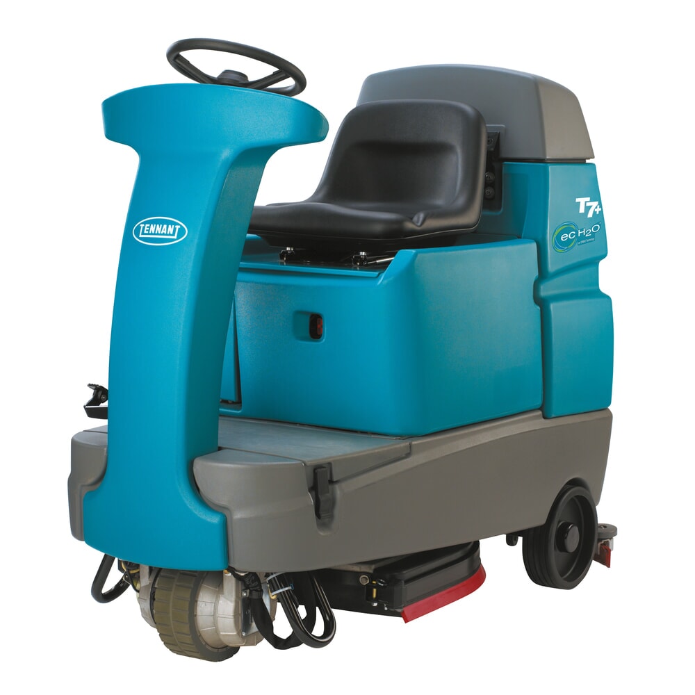 Tennant® Aufsitz-Scheuersaugmaschine T7, mit Hygenic®-Tanks, mit 2 Schrubbtellern