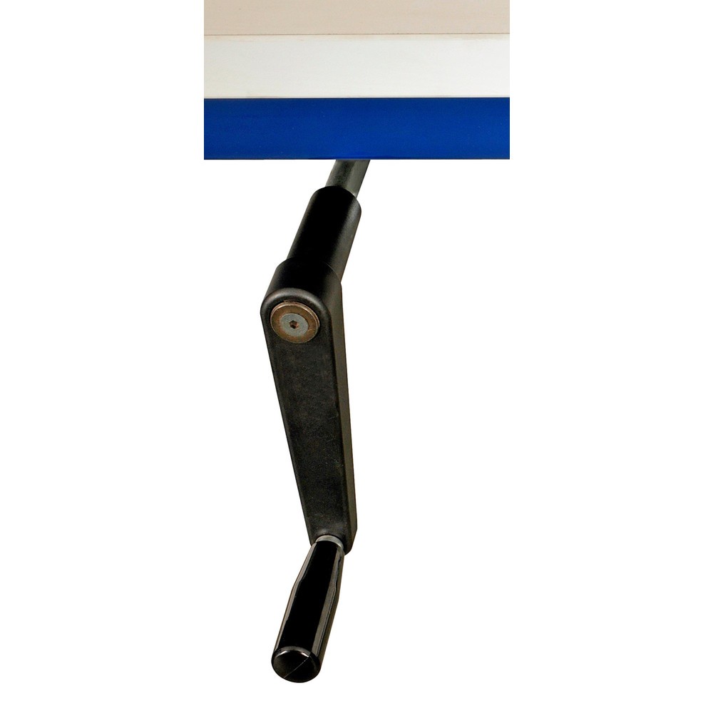 Höhenverstellung per Kurbel, für DAHMEN Packtische Classic, Verstellbereich 750-950 mm