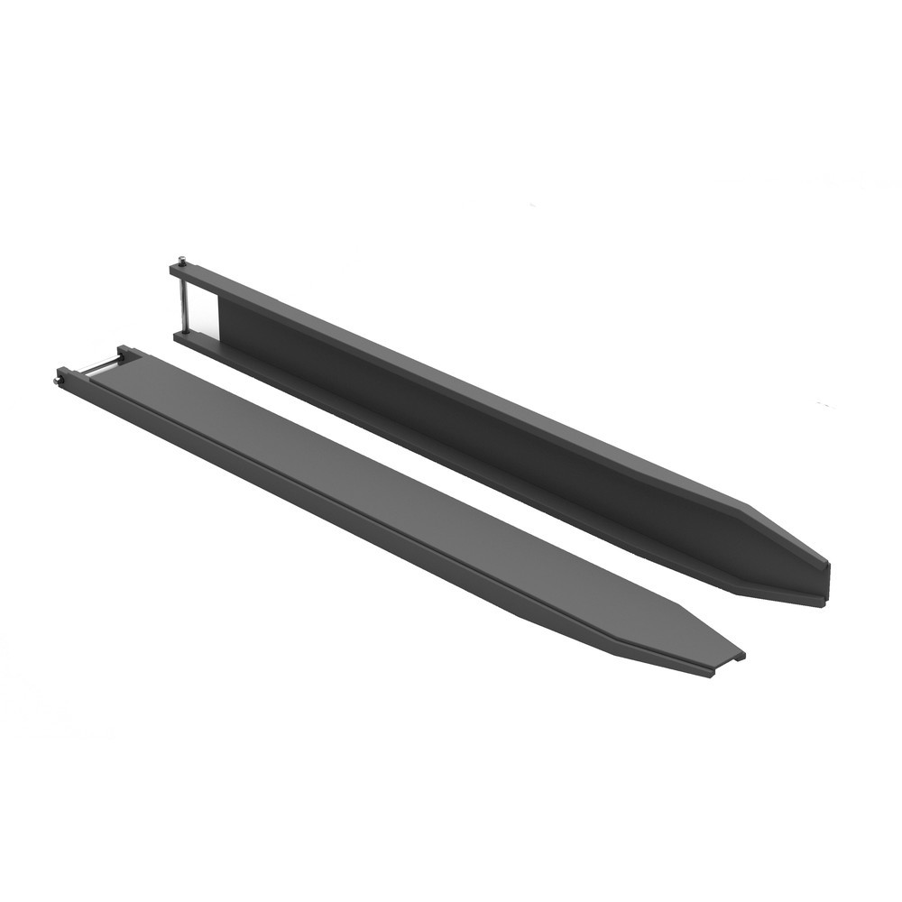 VETTER® Gabelverlängerung, offene Ausführung, Länge 2.000 mm, Gabelzinkenquerschnitt 80 x 40 mm