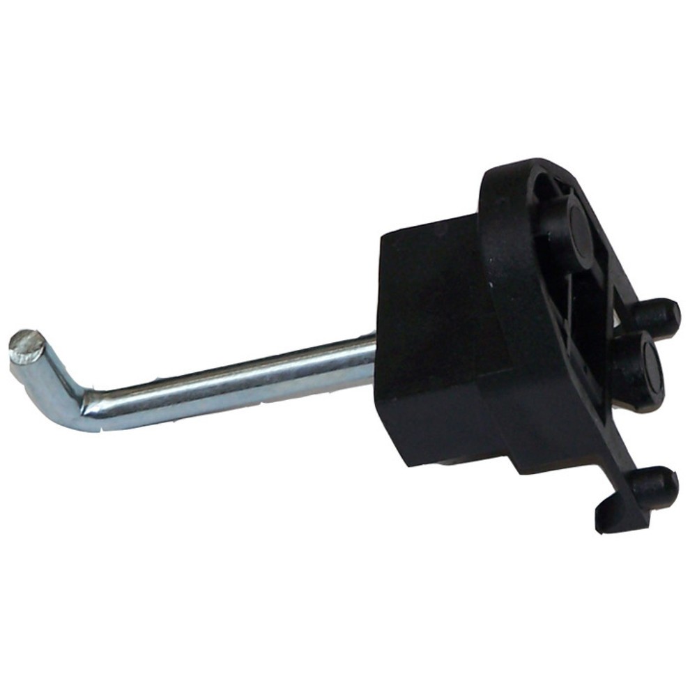 Einfach-Haken-Set, gebogen, Tiefe 50 mm