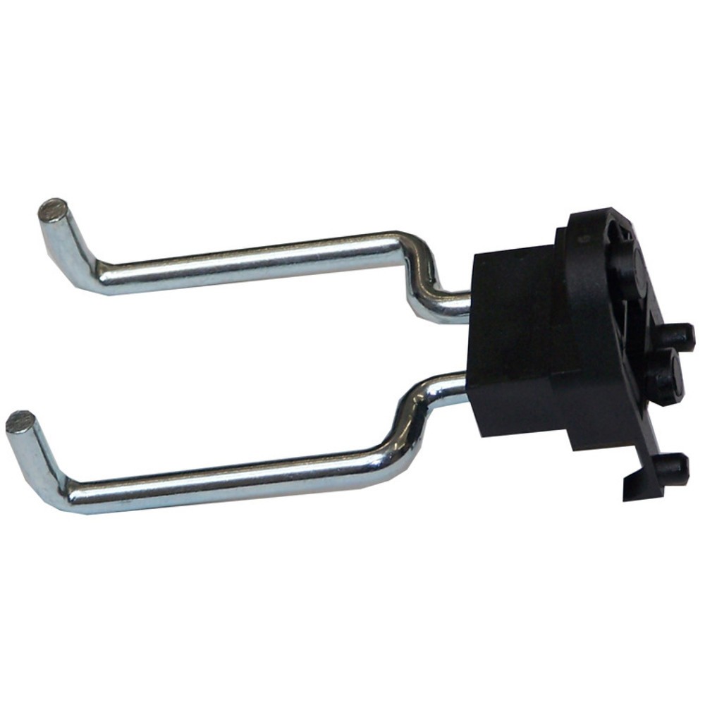 Doppel-Haken-Set, gebogen, BxT 35 x 60 mm