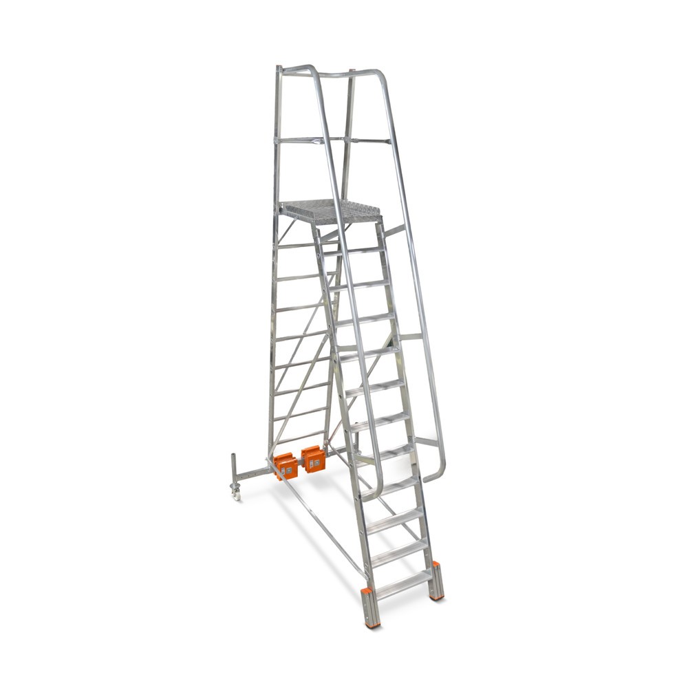 KRAUSE® STABILO Plattformleiter Vario, Ballastierung 20 kg, Standhöhe 2,10 m