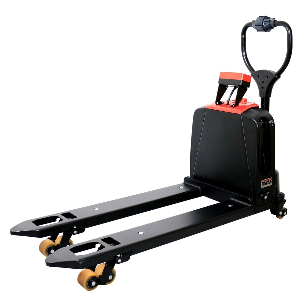 Ravas Elektro-Hubwagen mit Waage Ergo-Truck 2-11, Tragfähigkeit 1500 kg
