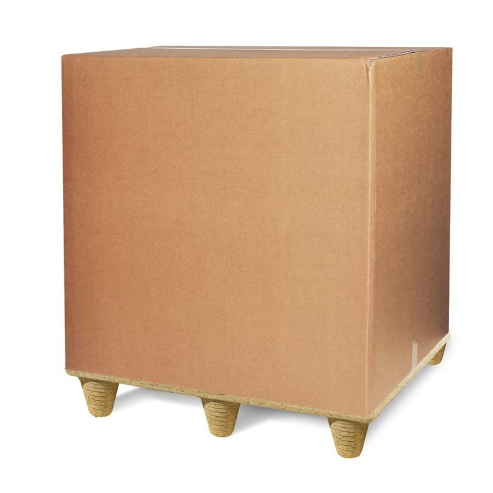 Palettencontainer Wellpappe, 2-wellig, Innenmaß HxBxT 750 x 780 x 580 mm