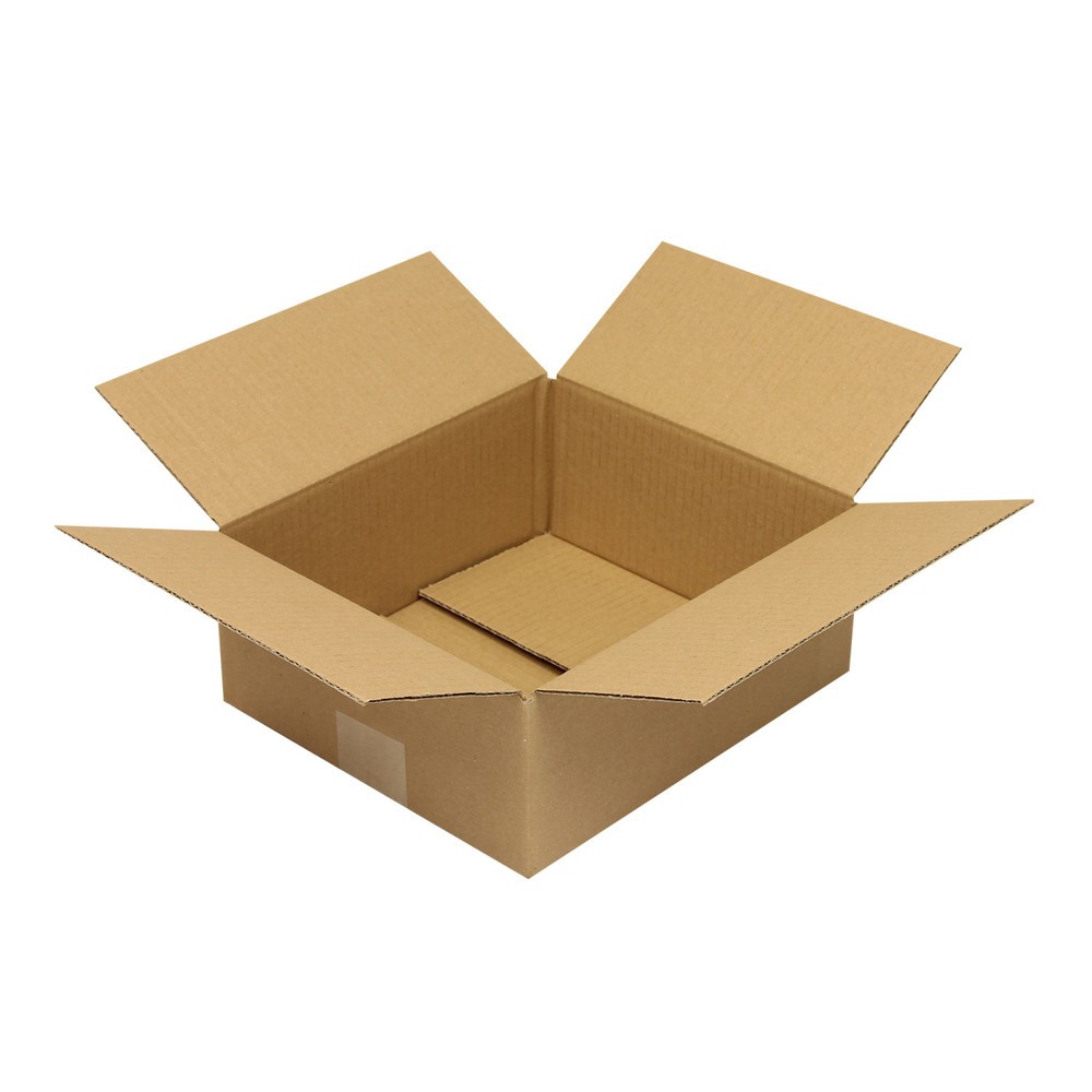 Wellpapp-Faltkarton, 1-wellig, Innenmass HxBxT 100 x 260 x 220 mm, Qualität 1.20 B
