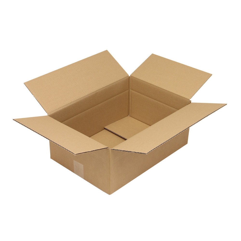 Wellpapp-Faltkarton, 1-wellig, Innenmass HxBxT 180 x 430 x 305 mm, Qualität 1.30 C
