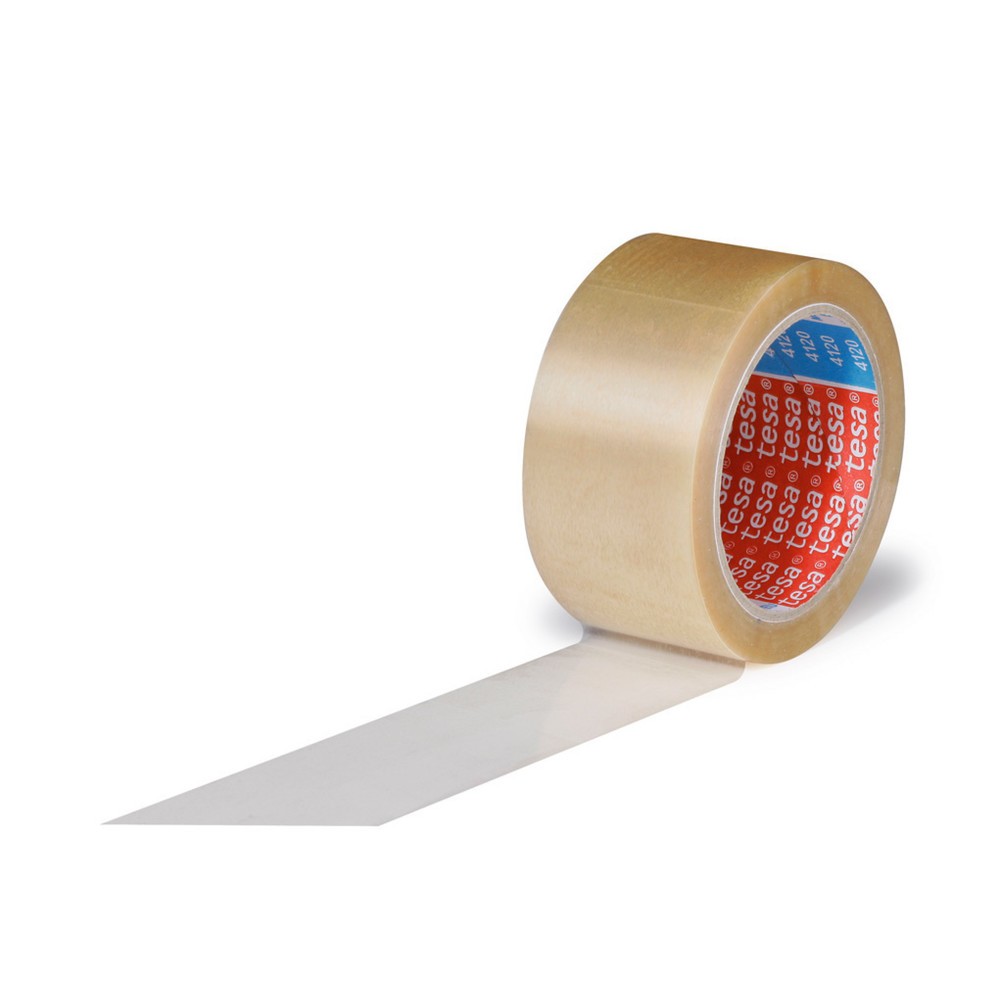 Packband tesa, PVC, 49 µ, BxL 50 mm x 66 lfm, transparent, 36 Stk/VE