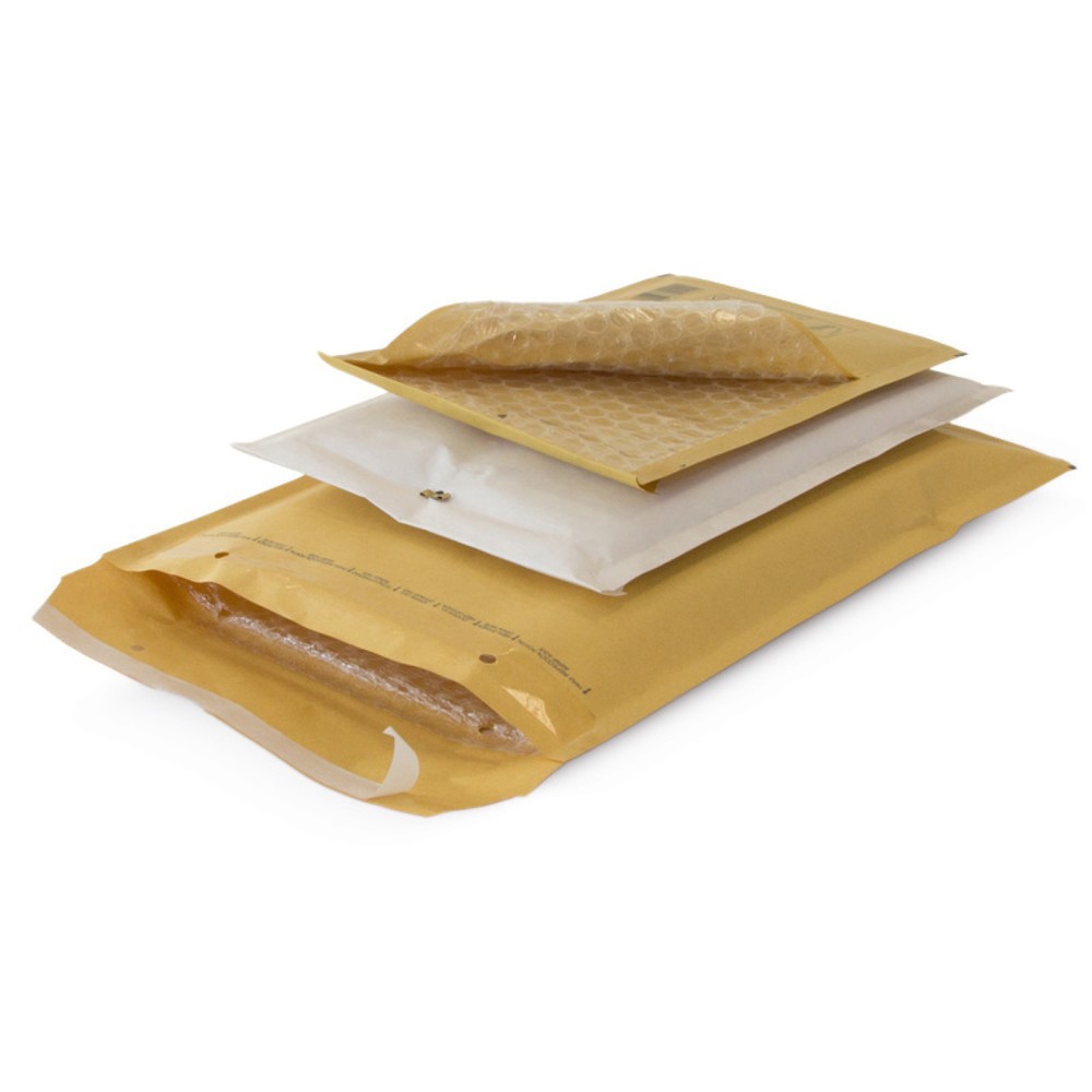 Luftpolster-Versandtasche, LxB 230 x 335 mm, braun, für DIN C4, mit Selbstklebeverschluss