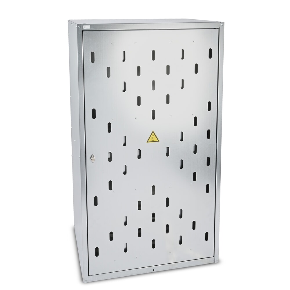HEMMDAL Gasflaschenschrank, HxBxT 1500 x 840 x 690 mm, 1-türig