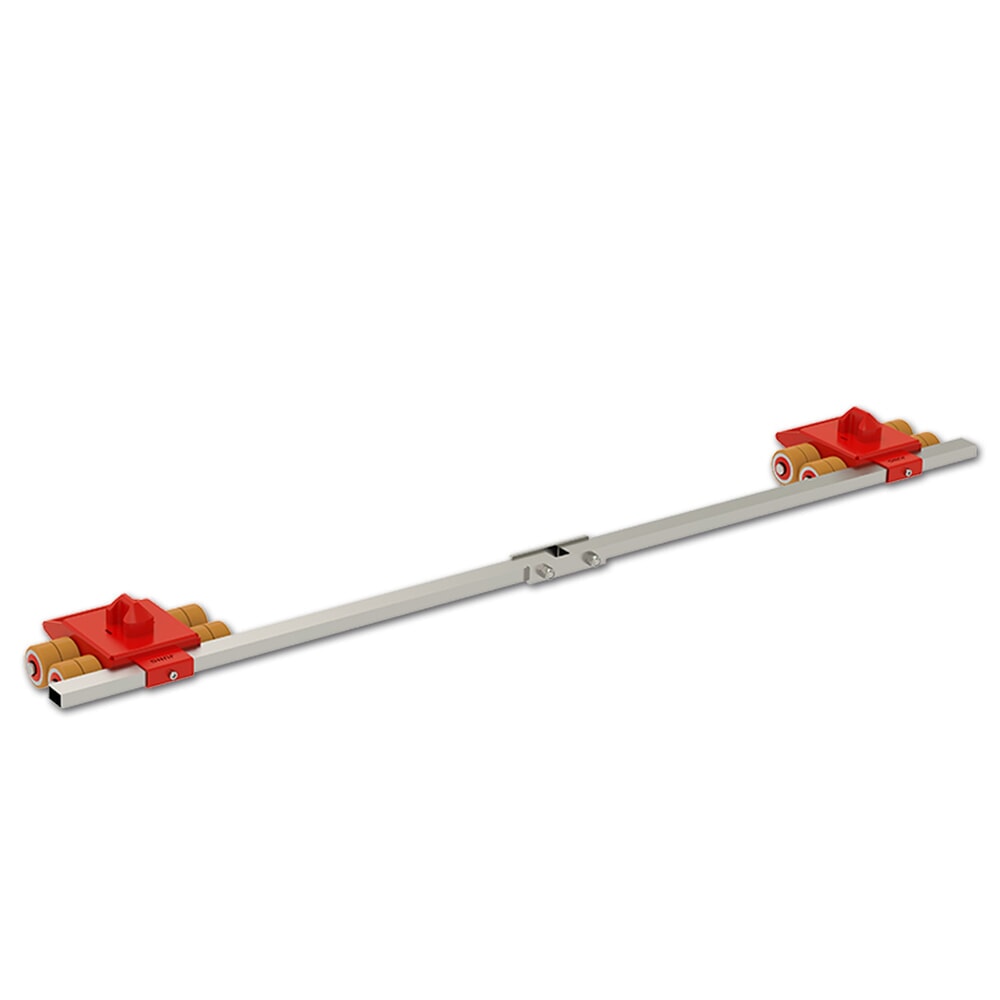 JUNG Transportfahrwerk JFB 14 K Vu+, JUWAthan®Professional-Doppelrolle, Tragfähigkeit 14 t