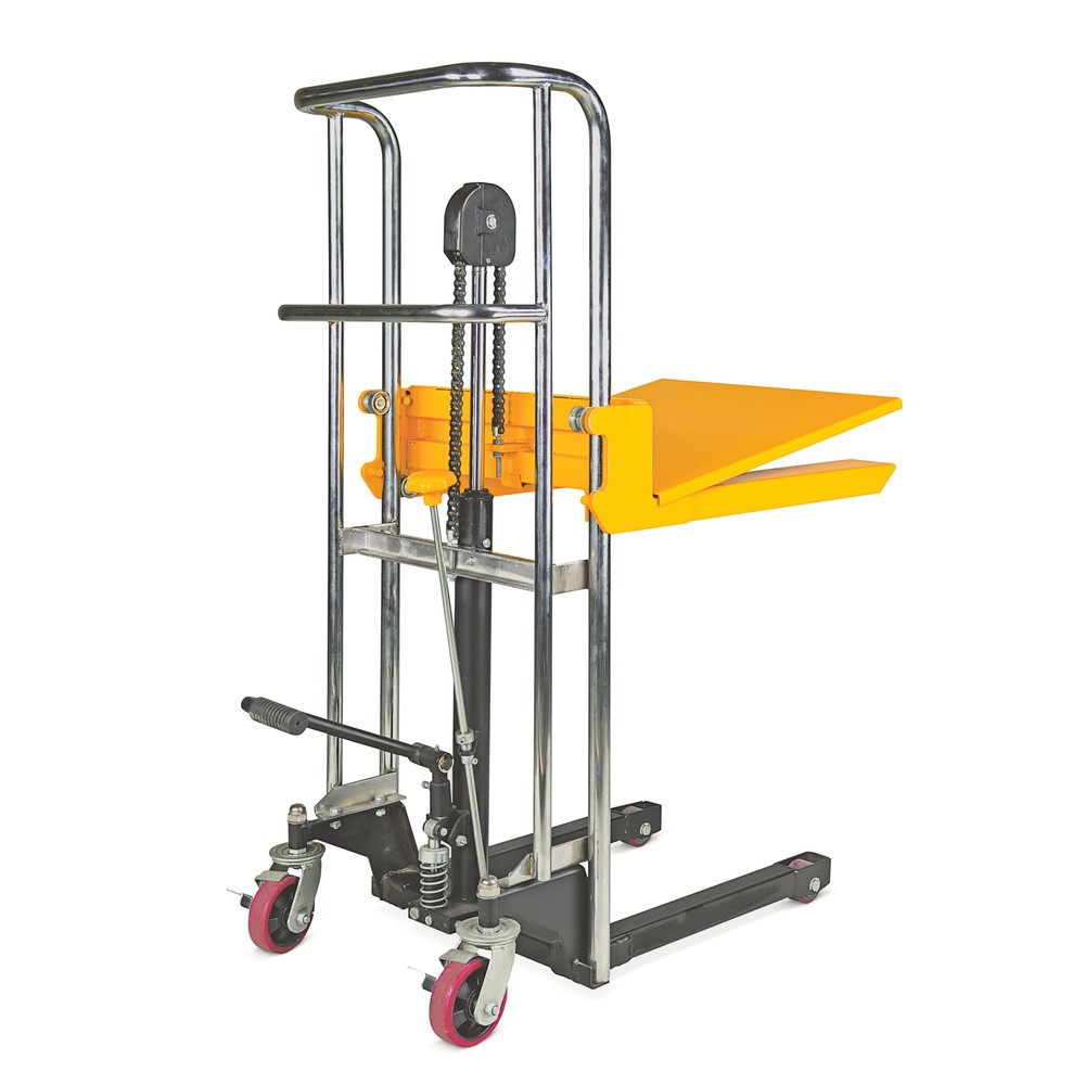 Plattform-Stapler, manuell, Hubbereich 85-850 mm, TK 400 kg