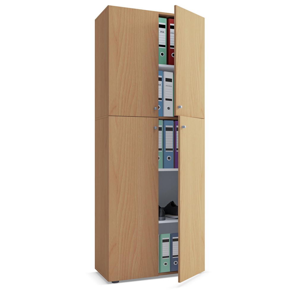 VCM Büroschrank Lona, Buche