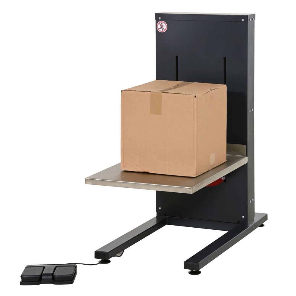 Rocholz Höhenverstellbarer Packtisch, elektrisch, stationär, HxBxT 360 860 mm x 450 mm x 856 mm