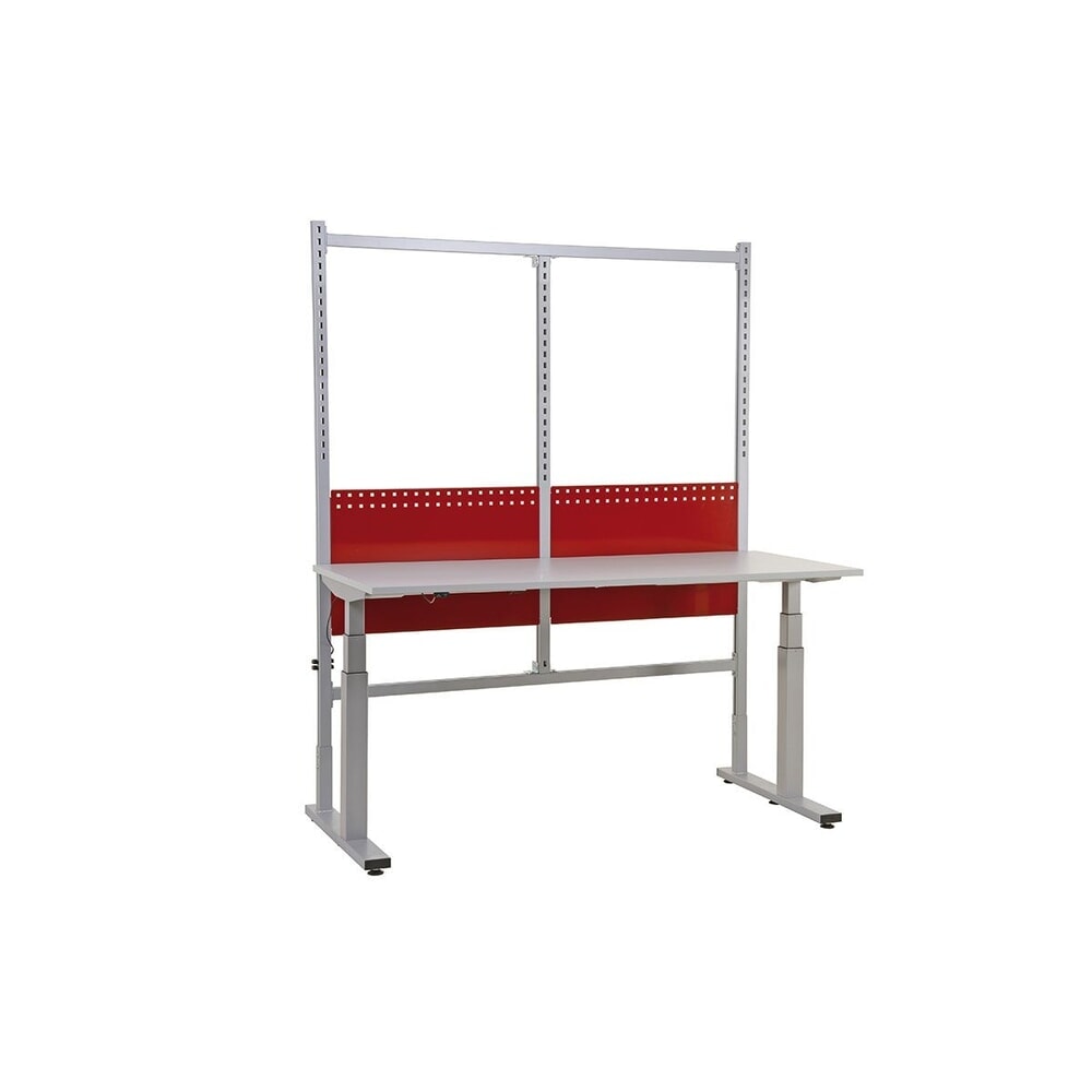 Rocholz Höhenverstellbares Packtisch-Set SYSTEM FLEX LIGHT, elektrisch, HxBxT 720–1220 mm x 1650 mm x 800 mm