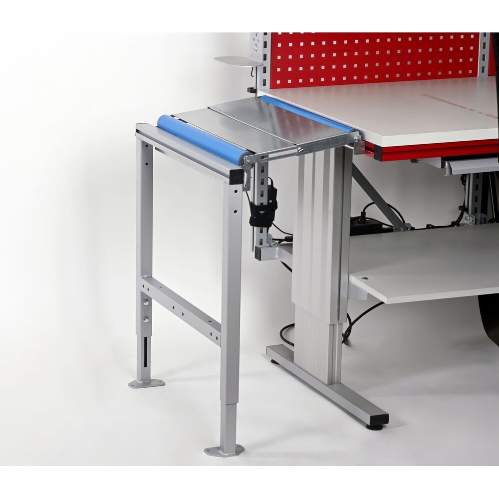 Fussgestell zur Montage der Übergangsbrücke für Rocholz Packtisch SYSTEM FLEX