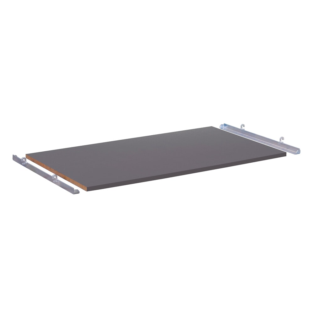 Holzwerkstoff-Boden für VARIOfit® Etagenwagen, für Ladefläche BxT 1000 mm x 600 mm, grau