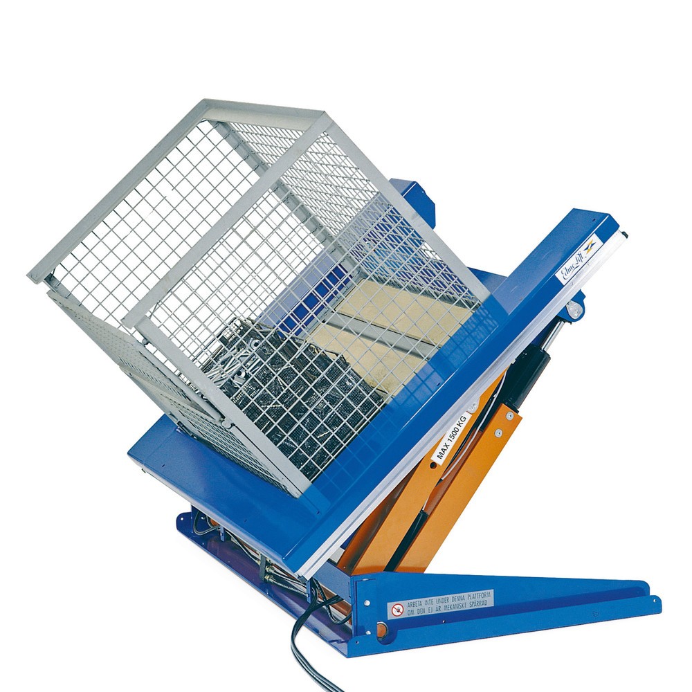 EdmoLift® Hub-Neigegeräte mit U-Plattform, BxT 1.050 x 1.200 mm, TK 1.500 kg