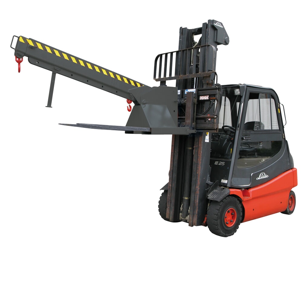 Eichinger® Kranarm teleskopierbar und höhenverstellbar, 2500 kg, anthrazitgrau