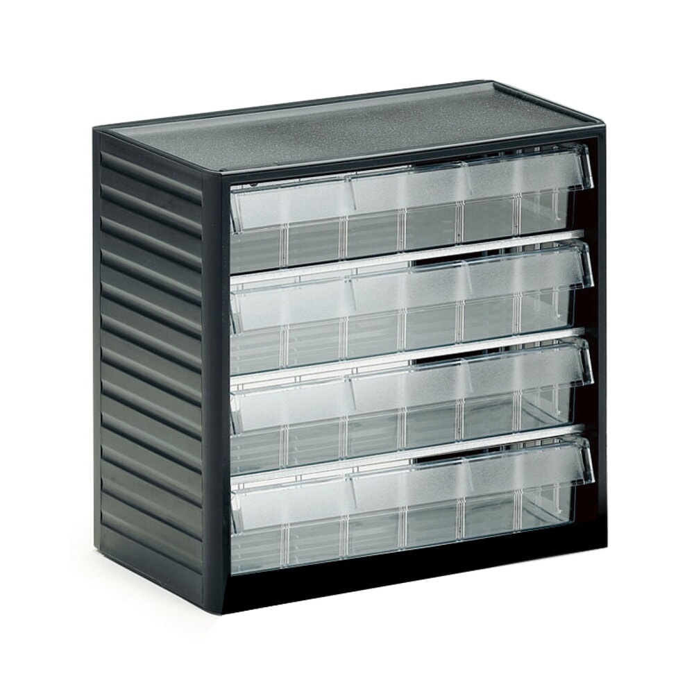 TRESTON Kleinteilemagazin Premium, Höhe 290 mm, 4 Schubladen