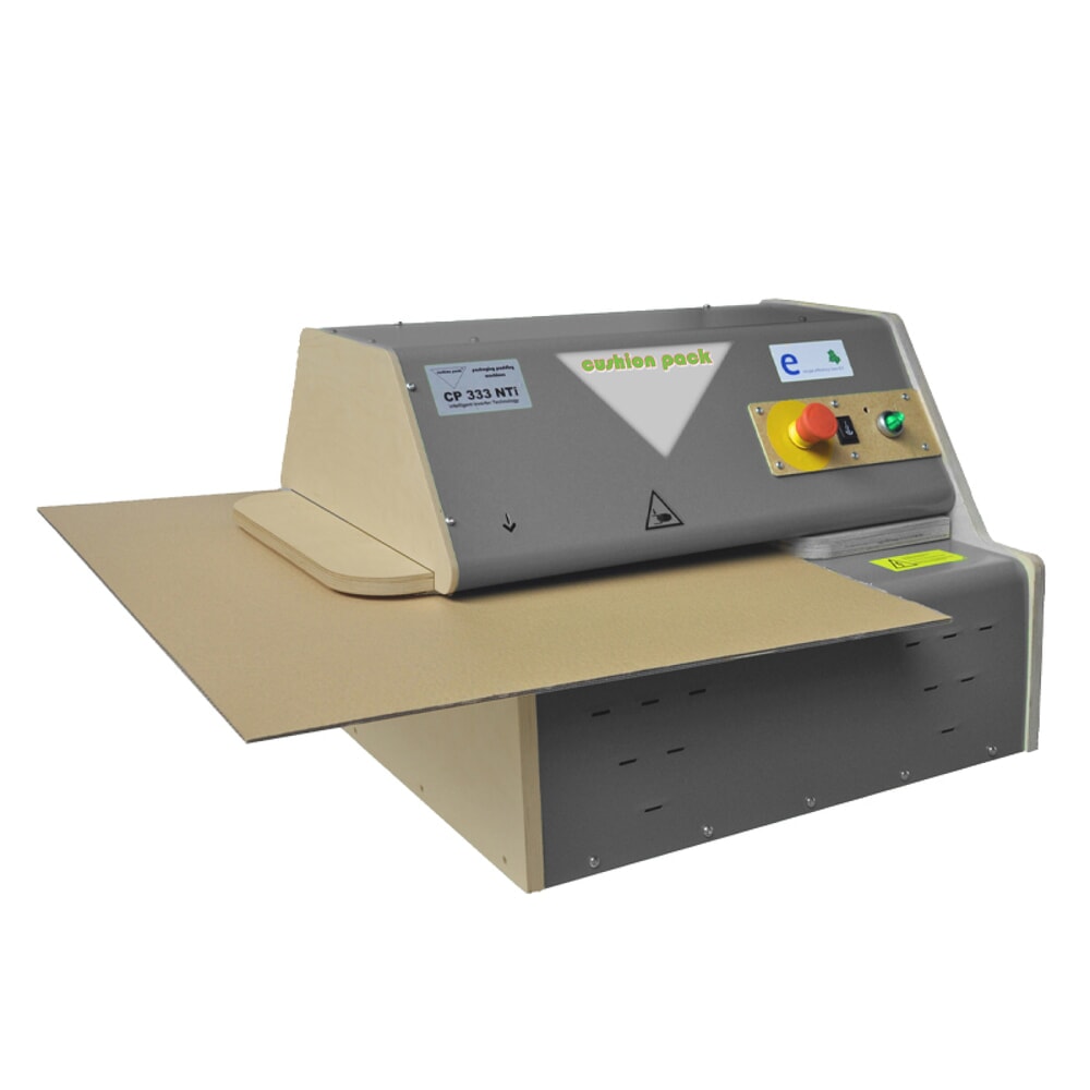 cushion pack Verpackungspolstermaschine NTI, Tischmaschine, CP 333, Produktionsleistung bis 2 m³/h